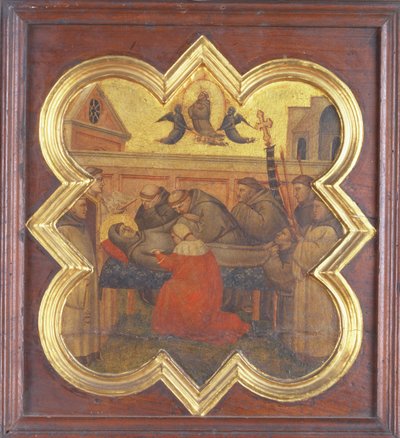 The Death of St. Francis by Taddeo Gaddi